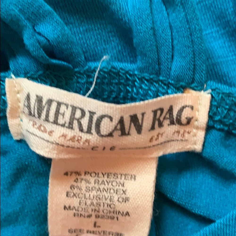 American Rag Teal Tank - Picture 3 of 3